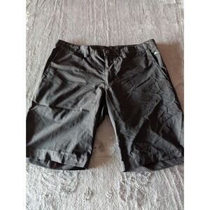 J.Lindeberg Somle Light Poly Black Golf Shorts Mens 32 Regular Fit 42MG155050409